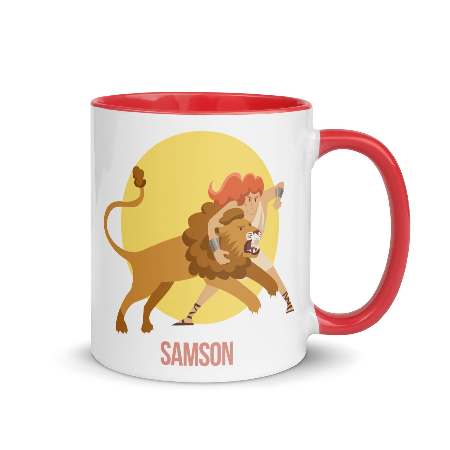 Samson Mug with Color Inside