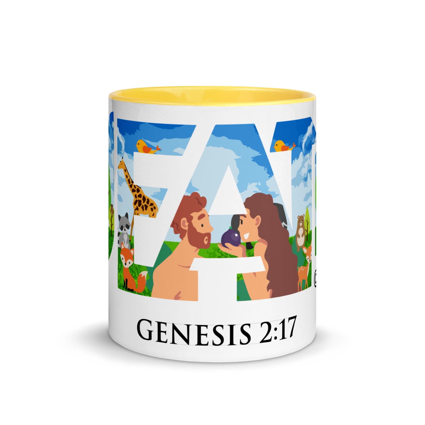 Death Mug with Color Inside