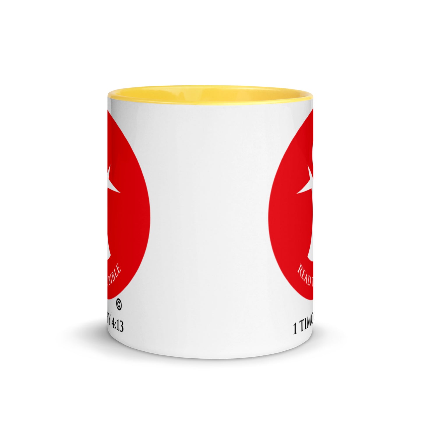 Read the Bible Mug with Color Inside