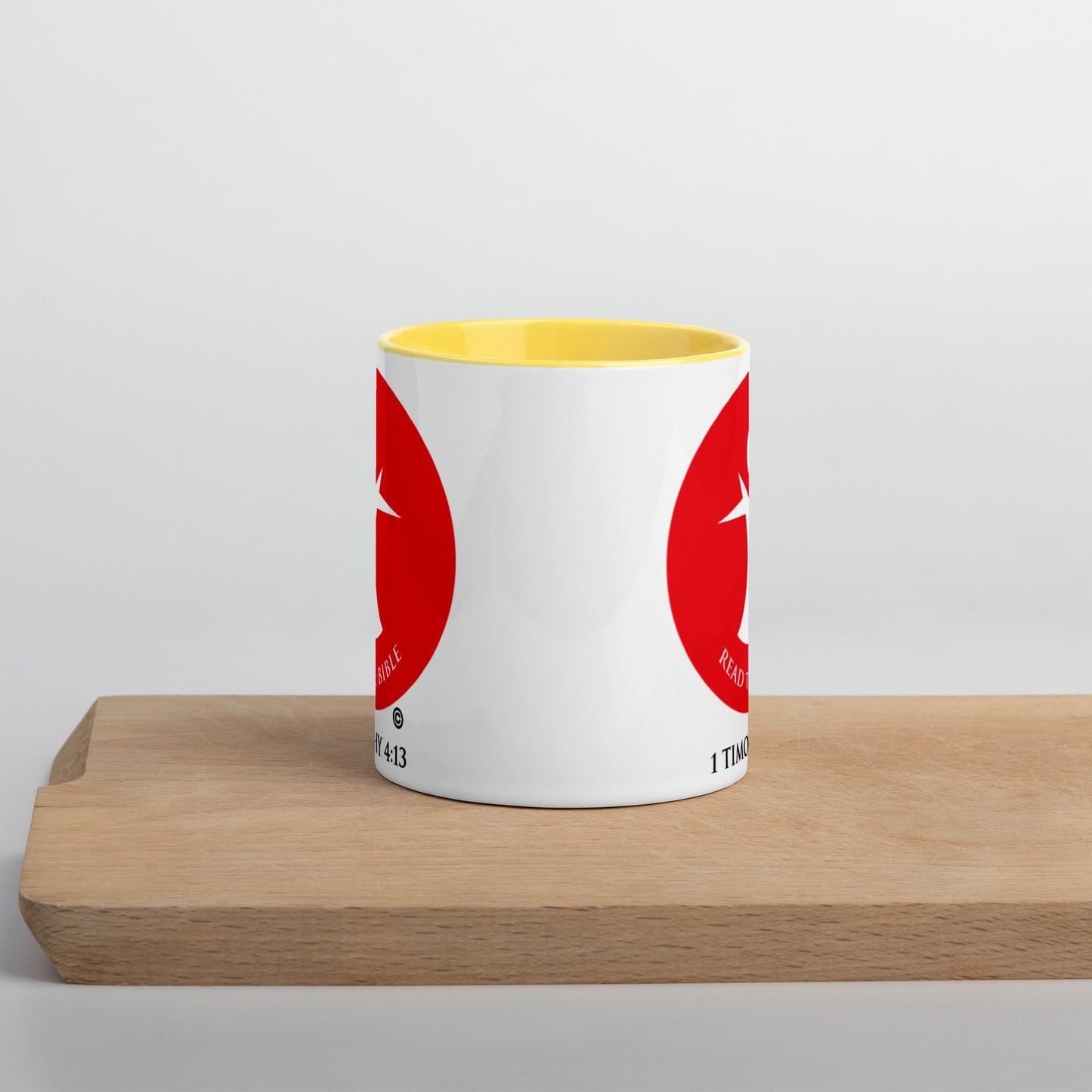 Read the Bible Mug with Color Inside