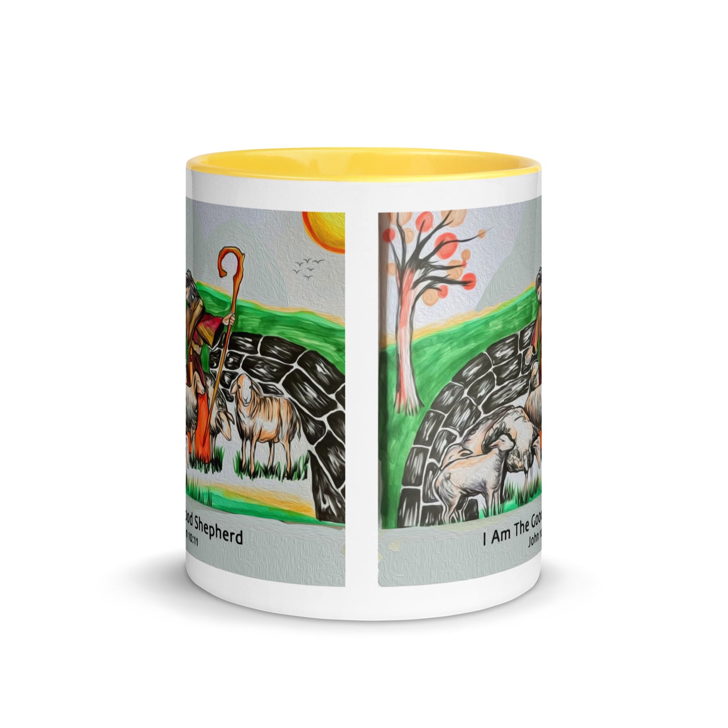 Good Shepherd Mug with Color Inside
