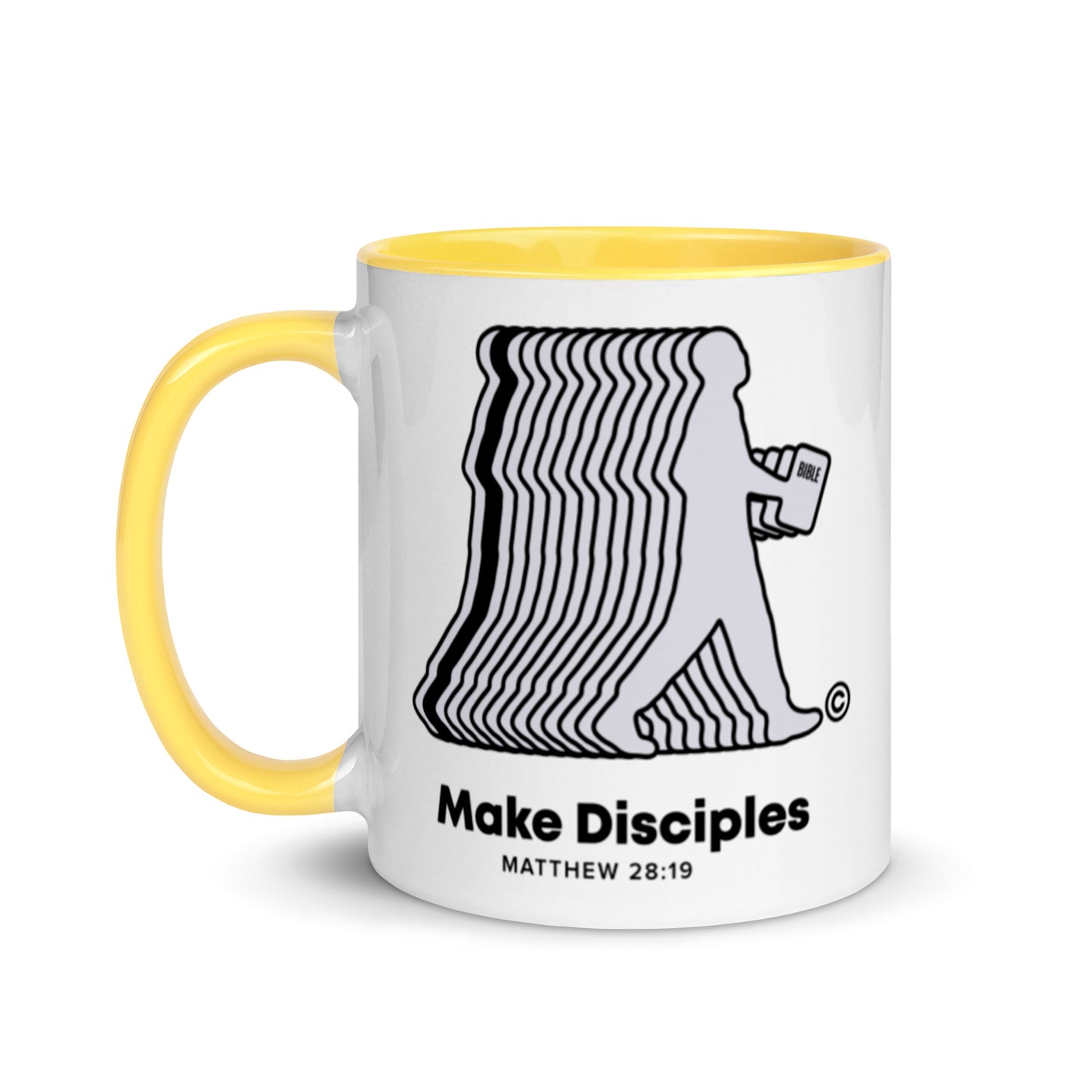 Make Disciples Mug with Color Inside