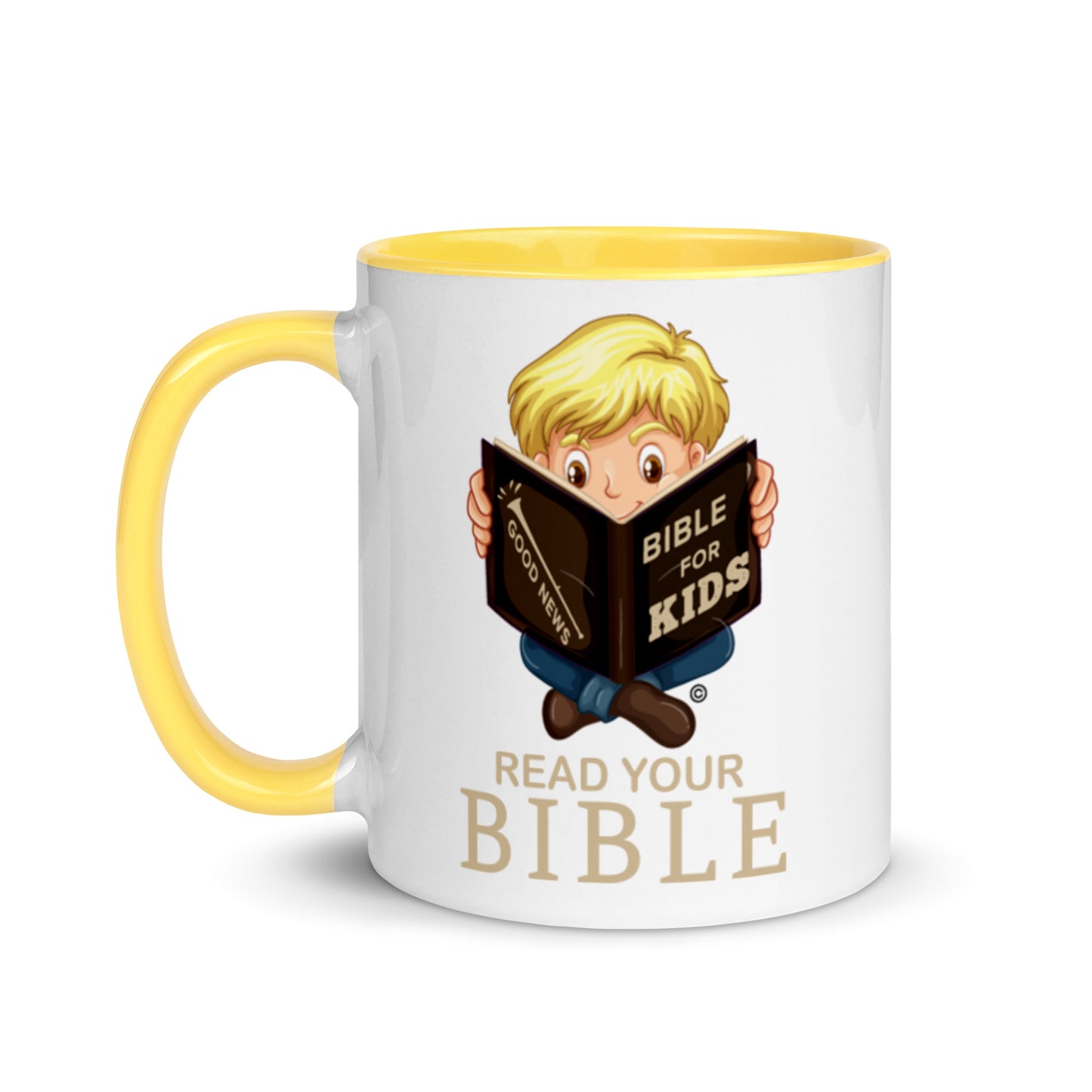 Read Your Bible Mug with Color Inside