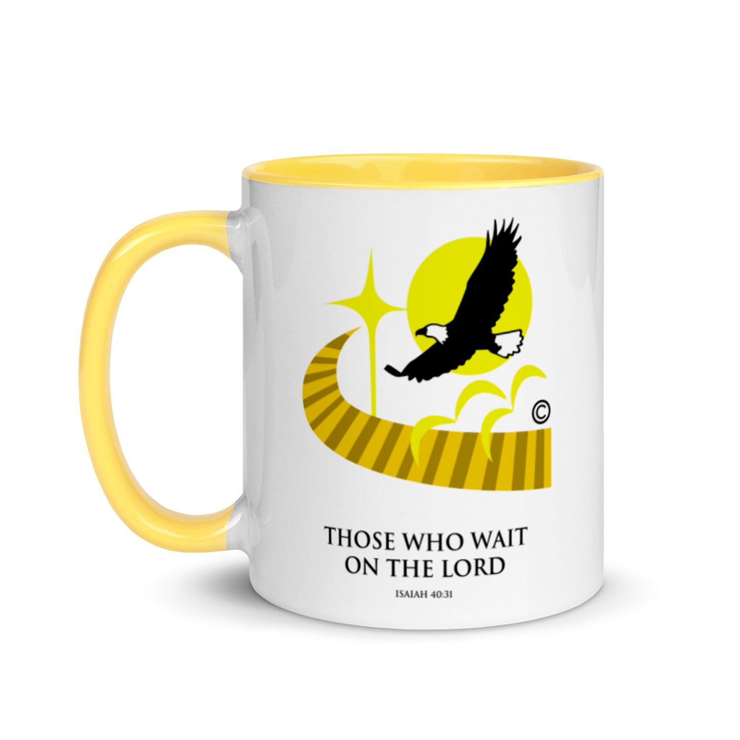 Those Who on the Lord Mug with Color Inside