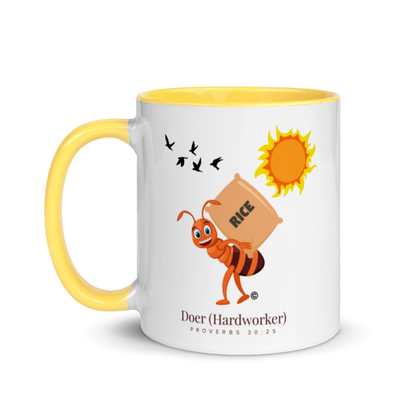 Doer Mug with Color Inside