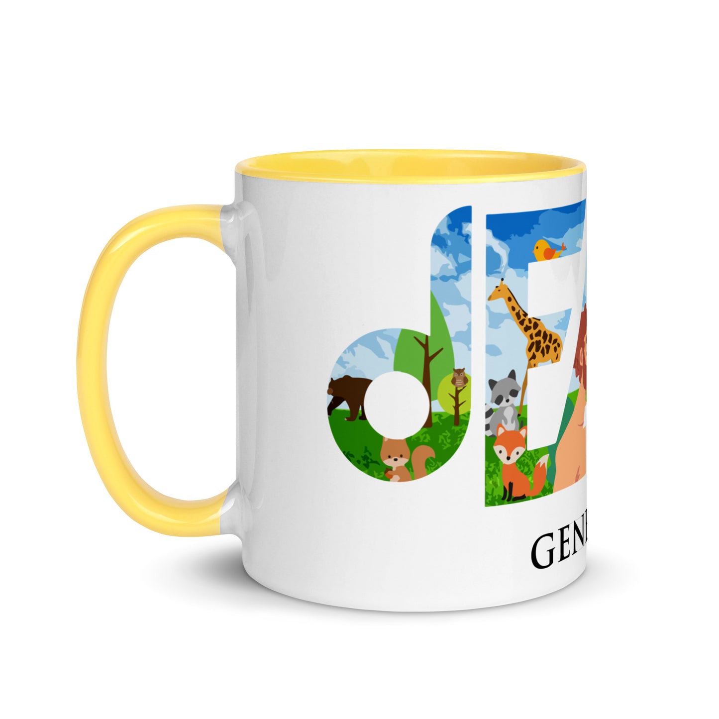 Death Mug with Color Inside