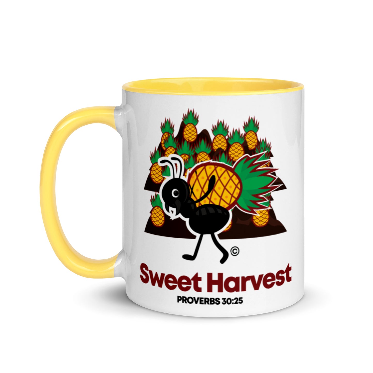 Sweet Harvest Mug with Color Inside