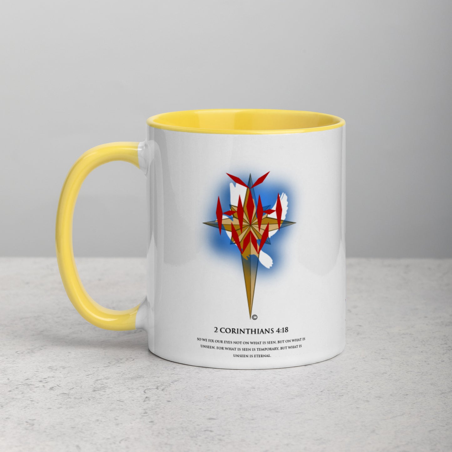 I Am Mug with Color Inside