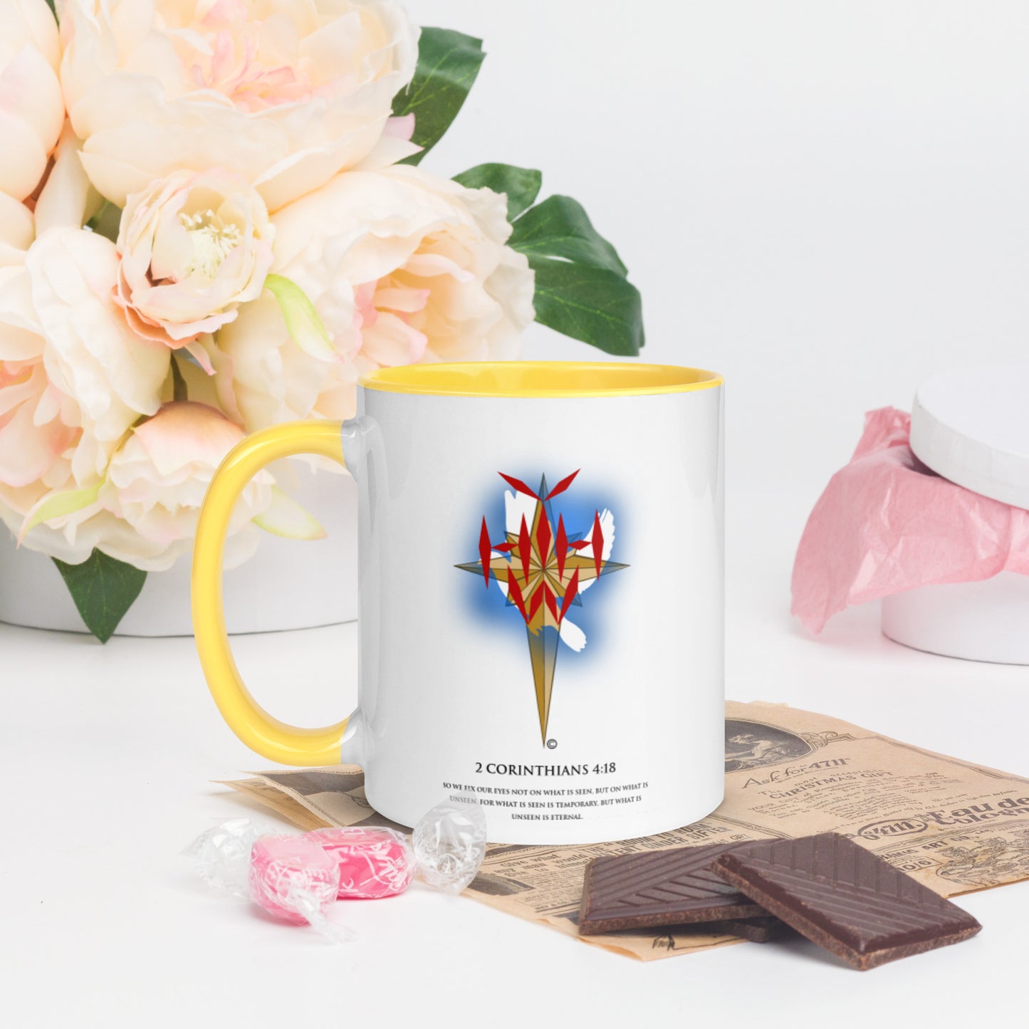 I Am Mug with Color Inside