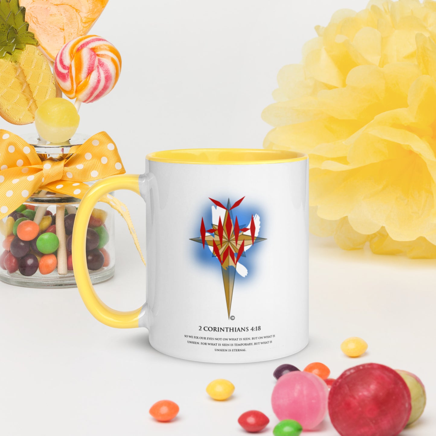 I Am Mug with Color Inside