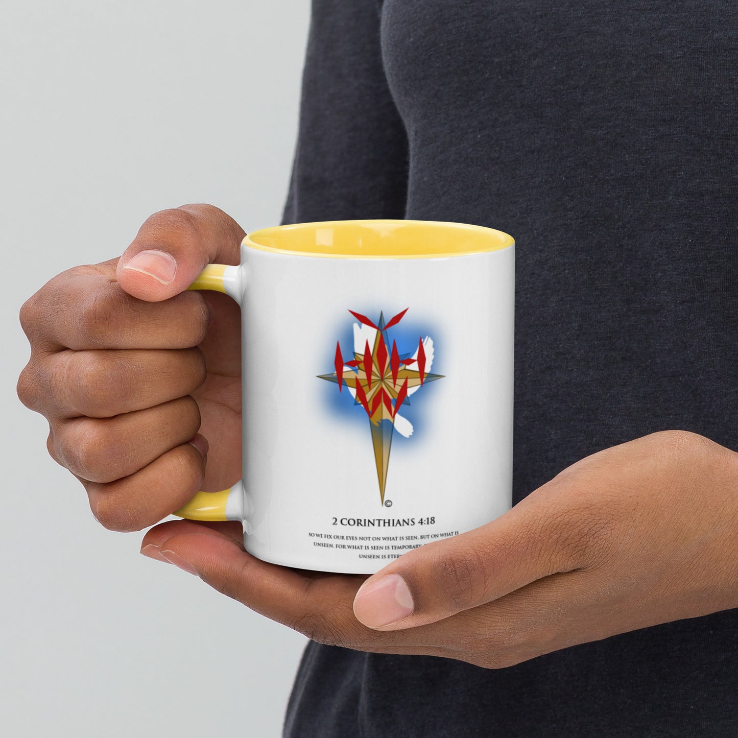 I Am Mug with Color Inside