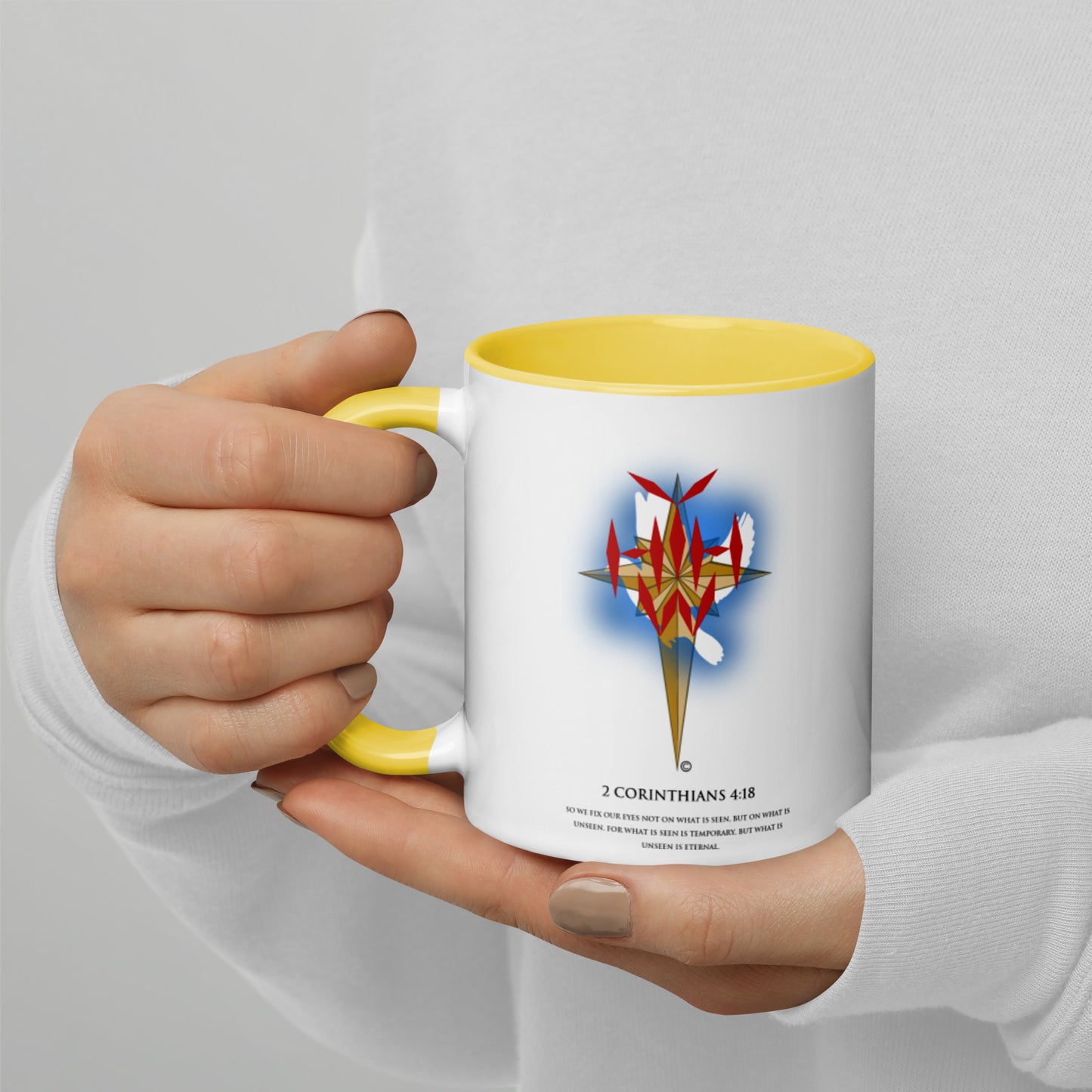 I Am Mug with Color Inside