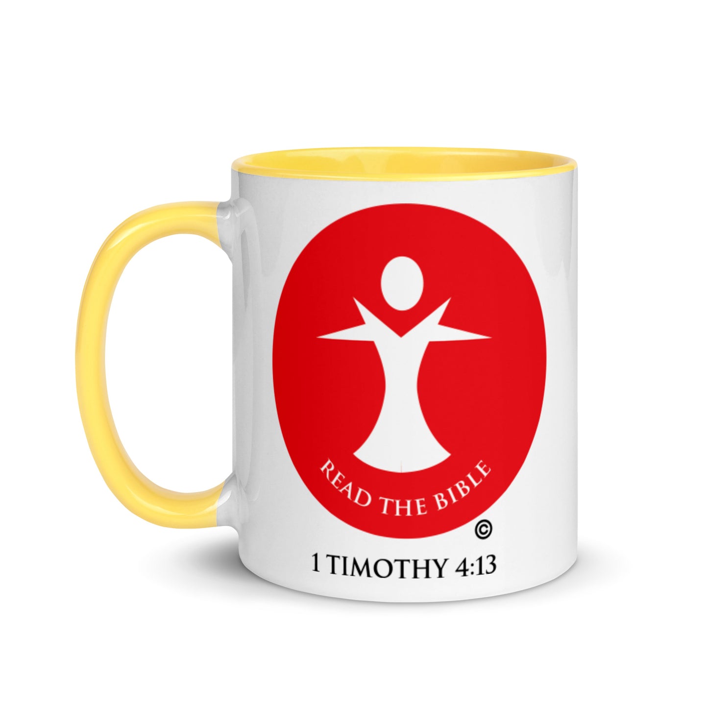 Read the Bible Mug with Color Inside