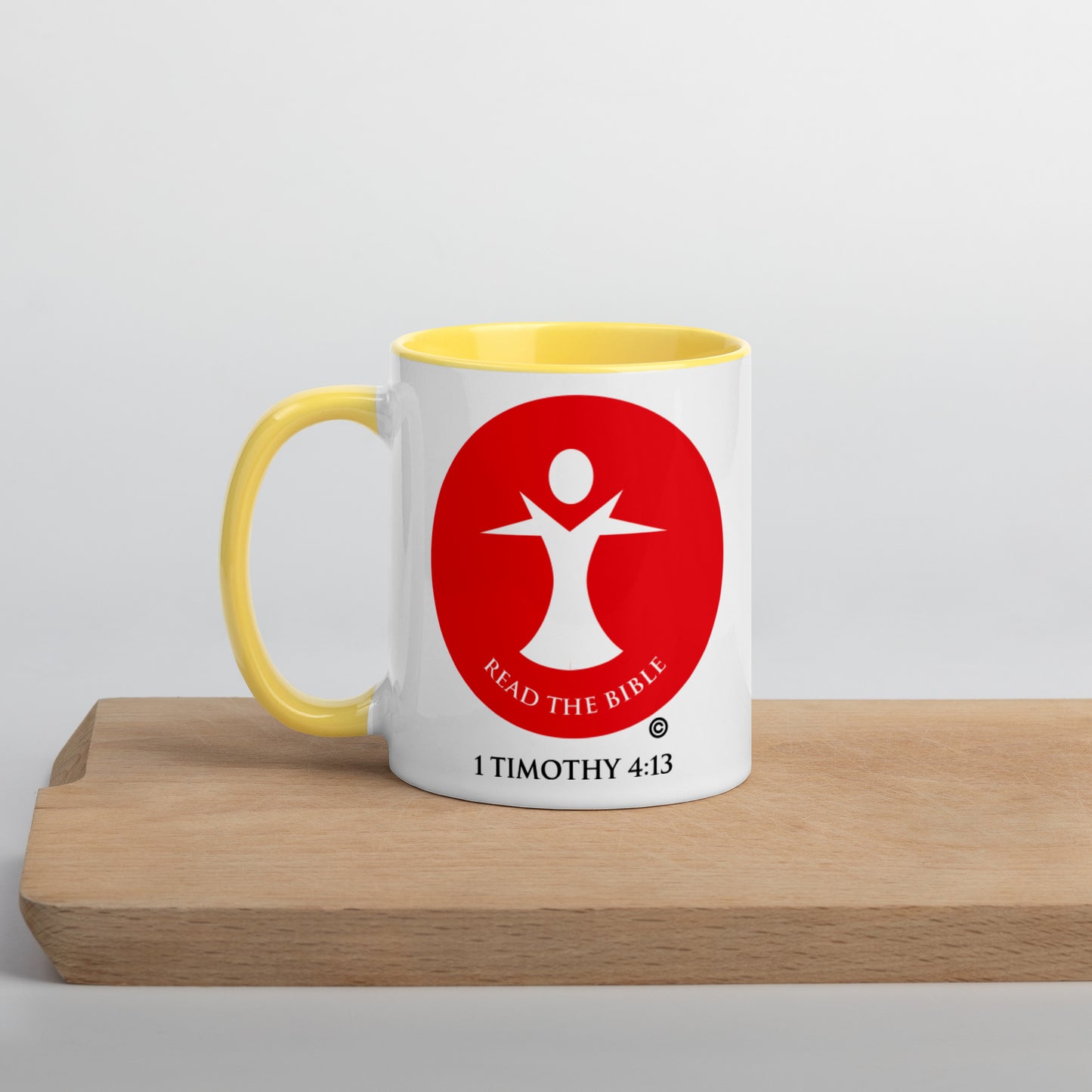 Read the Bible Mug with Color Inside