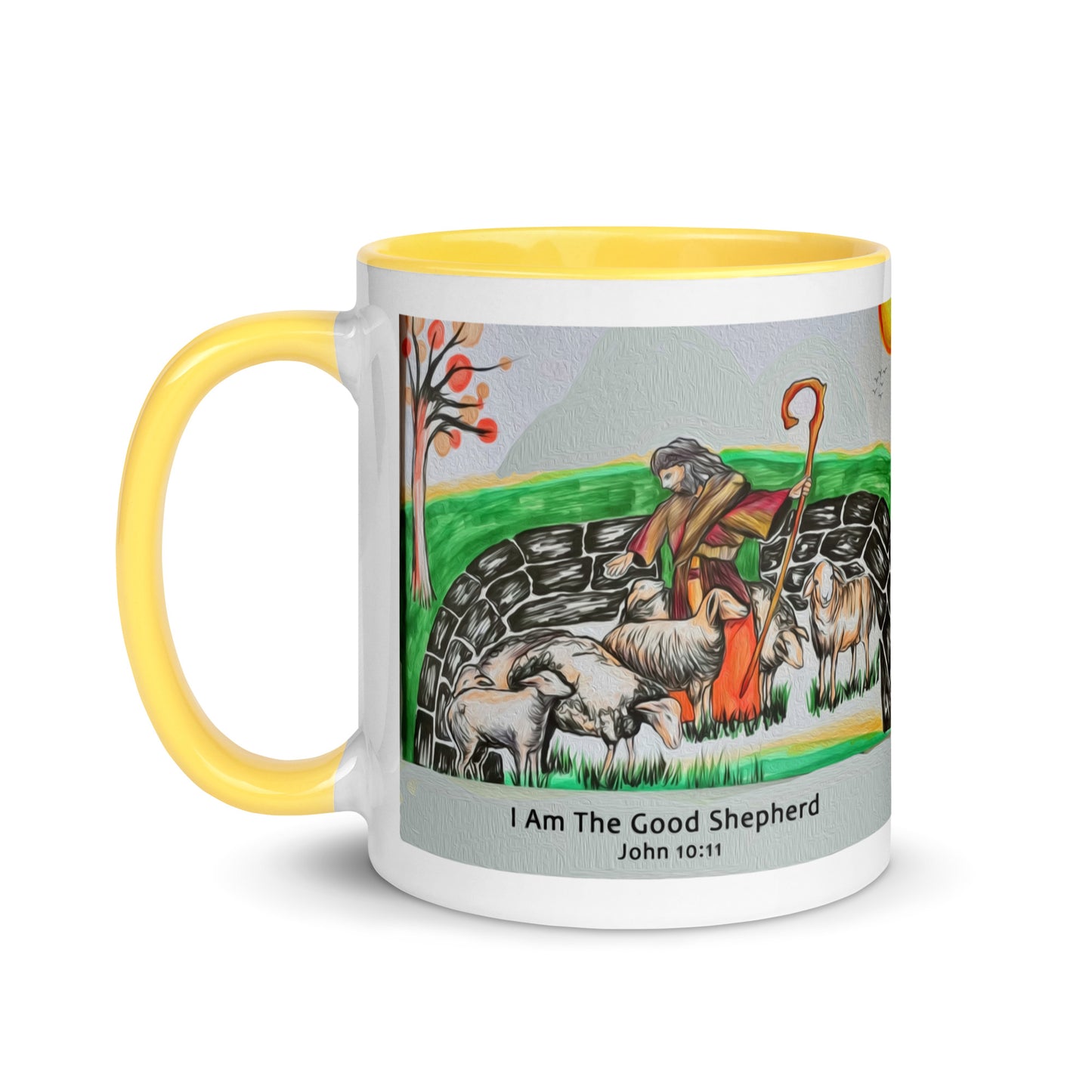 Good Shepherd Mug with Color Inside