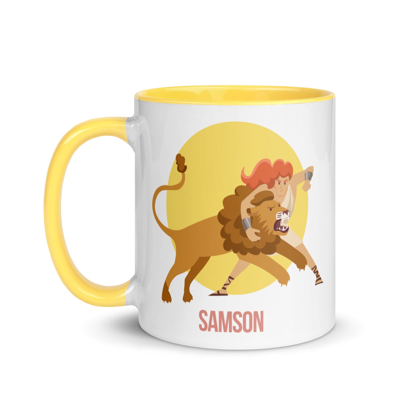 Samson Mug with Color Inside