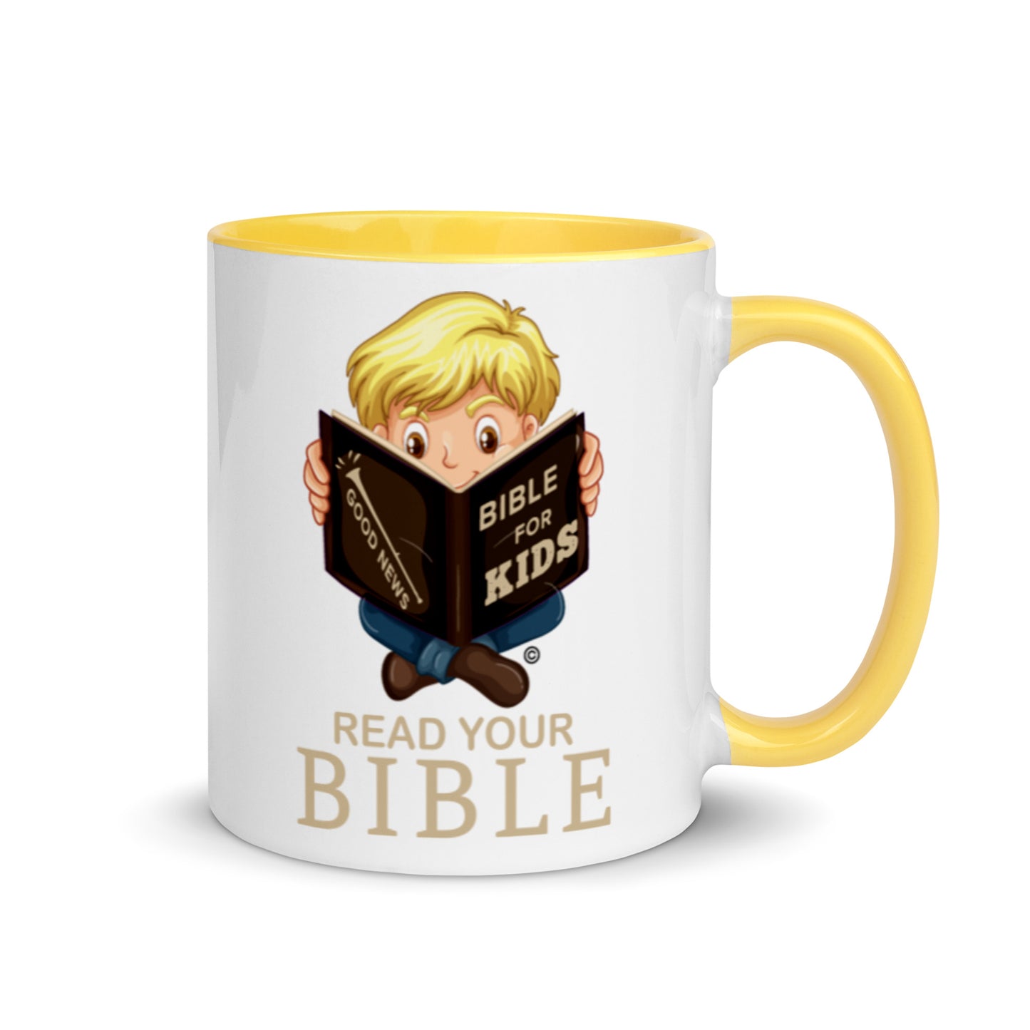 Read Your Bible Mug with Color Inside
