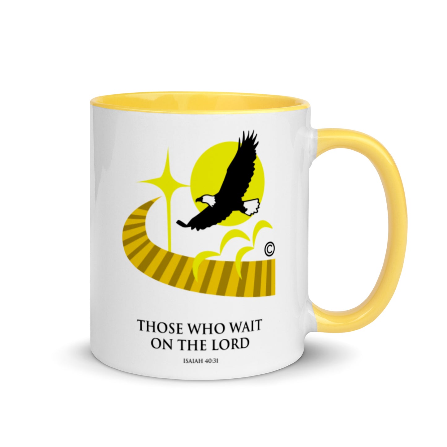 Those Who on the Lord Mug with Color Inside