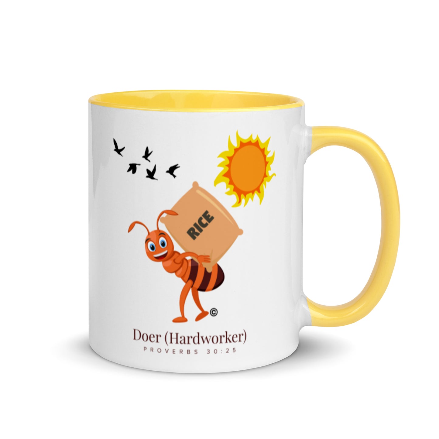 Doer Mug with Color Inside