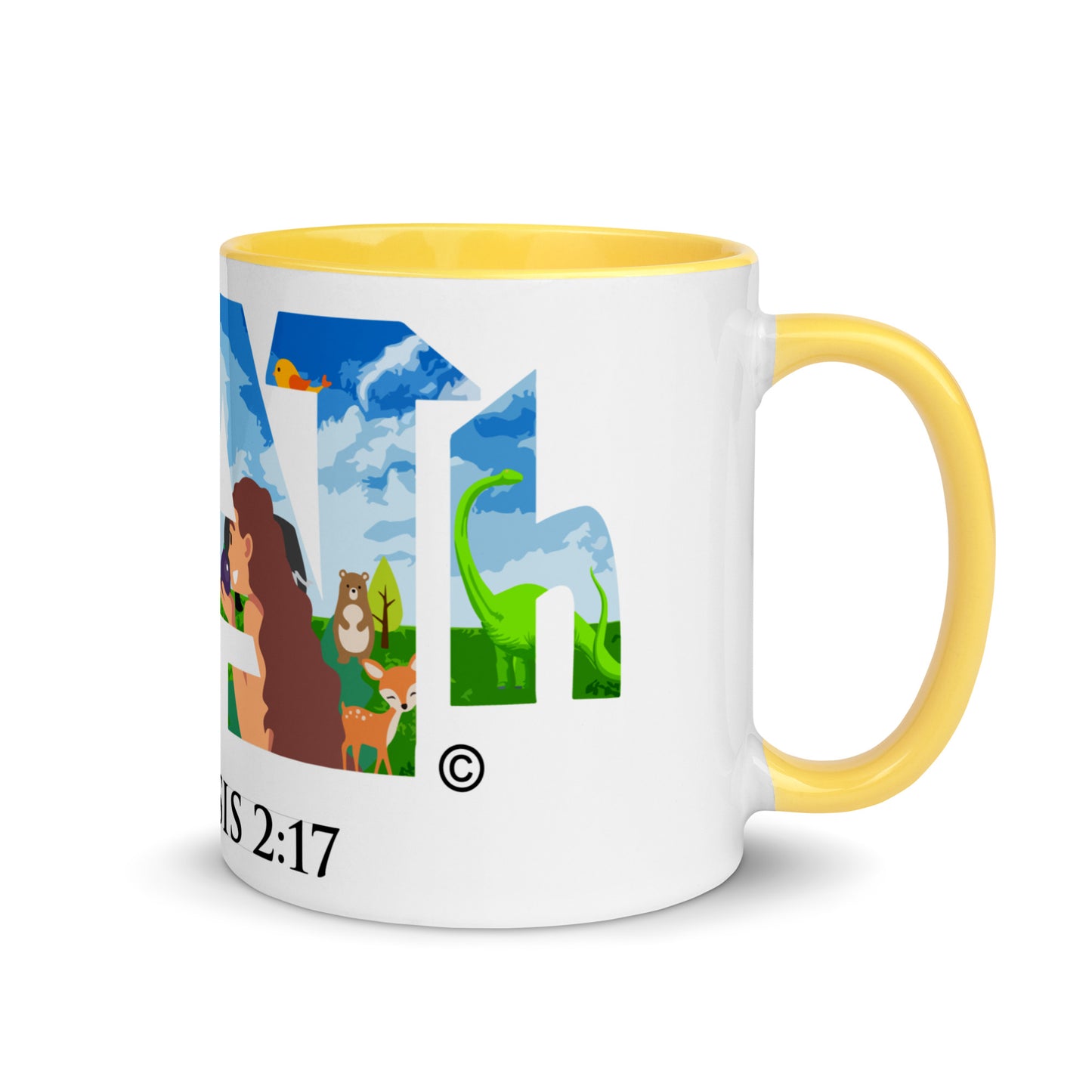 Death Mug with Color Inside