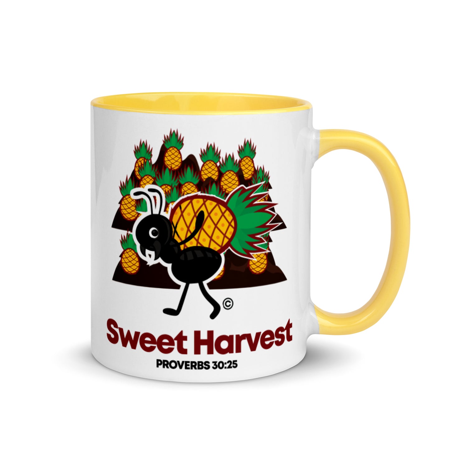 Sweet Harvest Mug with Color Inside