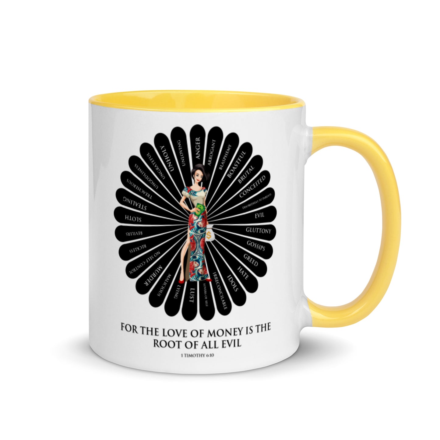 For the Love of Money Mug with Color Inside