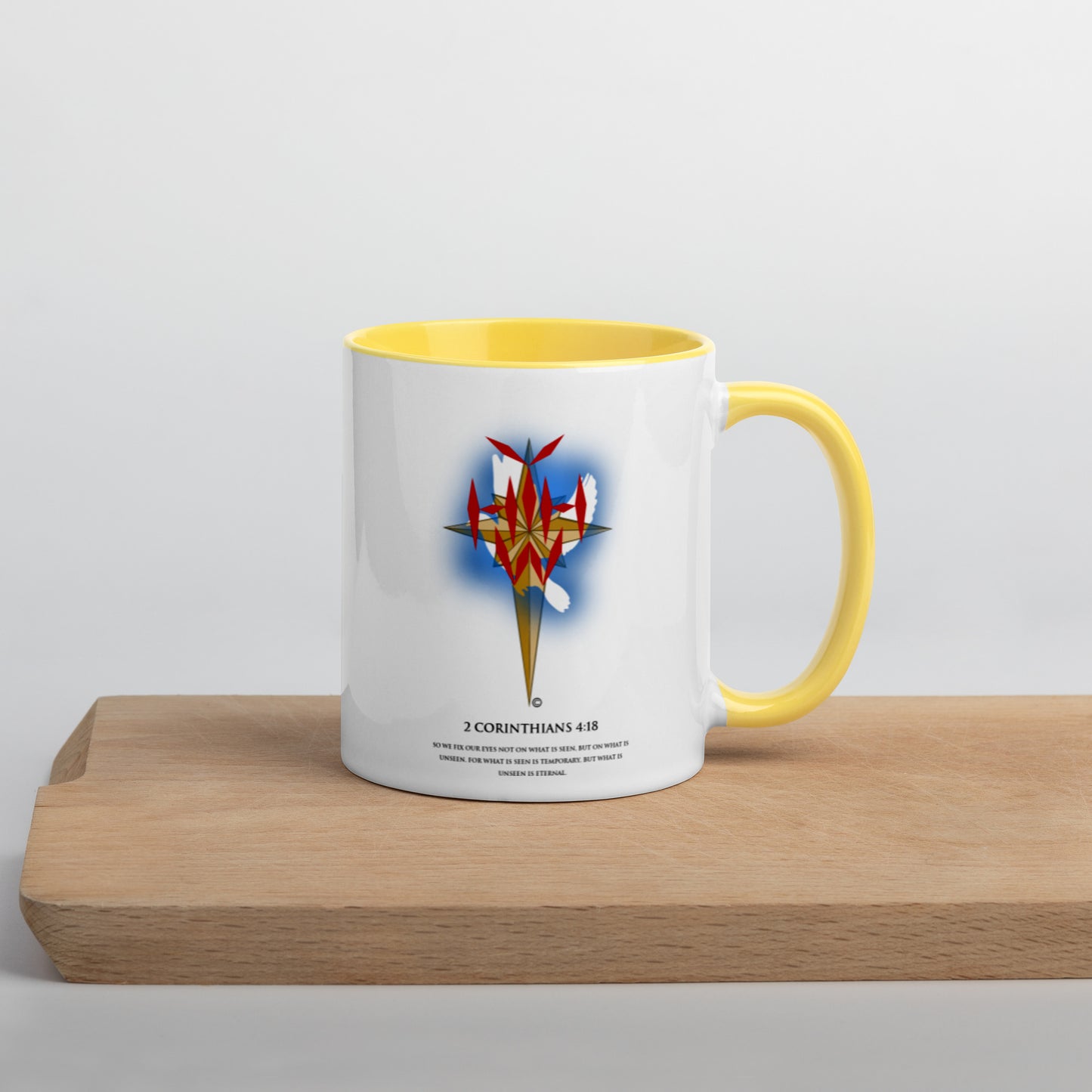 I Am Mug with Color Inside