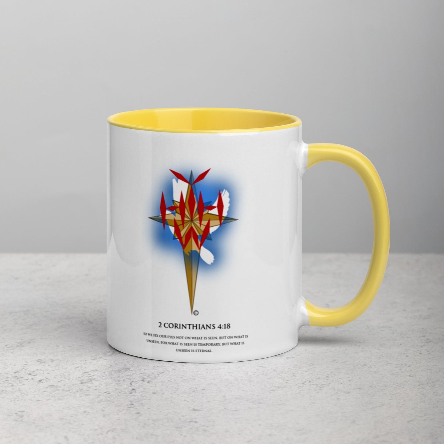 I Am Mug with Color Inside