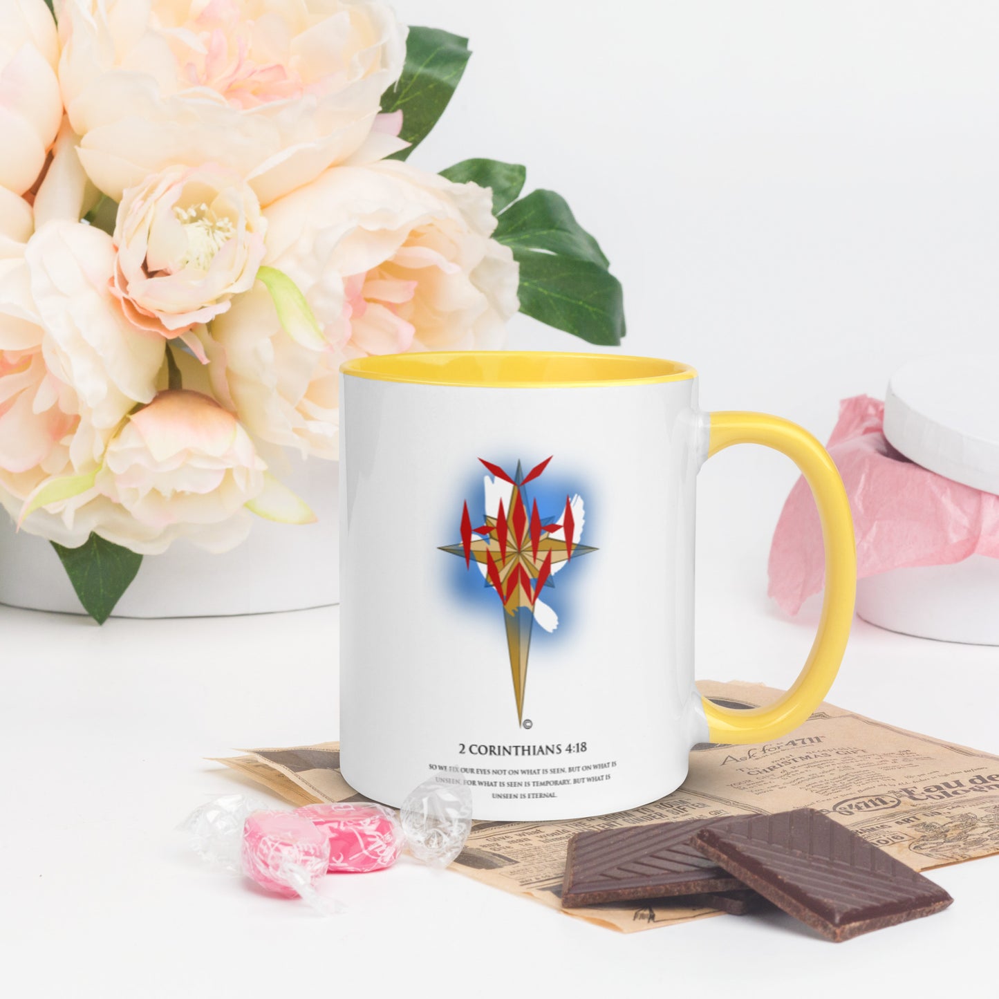 I Am Mug with Color Inside
