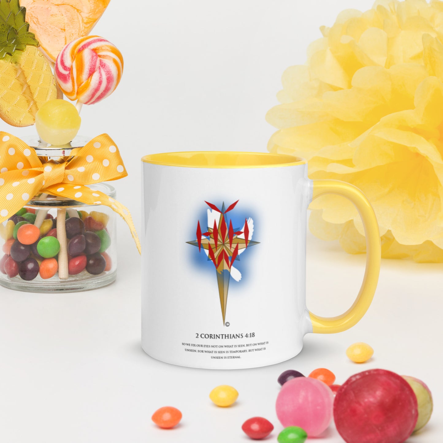 I Am Mug with Color Inside