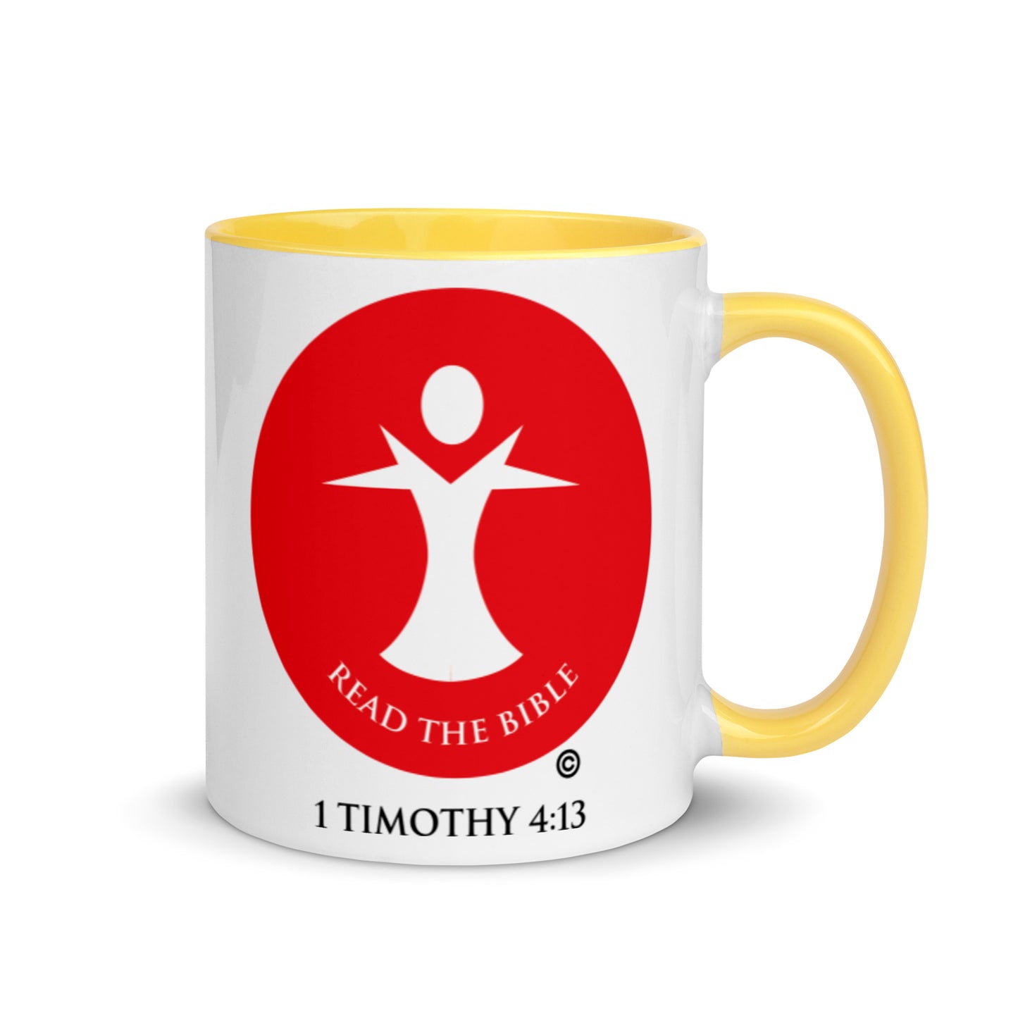 Read the Bible Mug with Color Inside