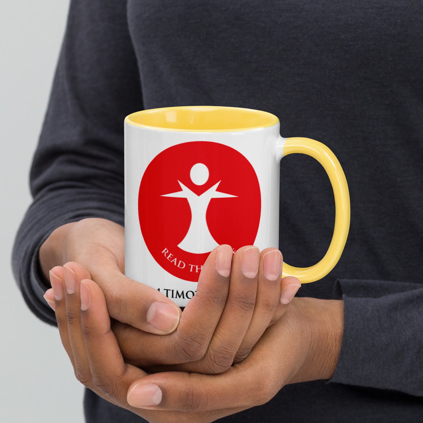 Read the Bible Mug with Color Inside