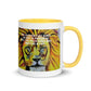 Bold as a Lion Mug with Color Inside