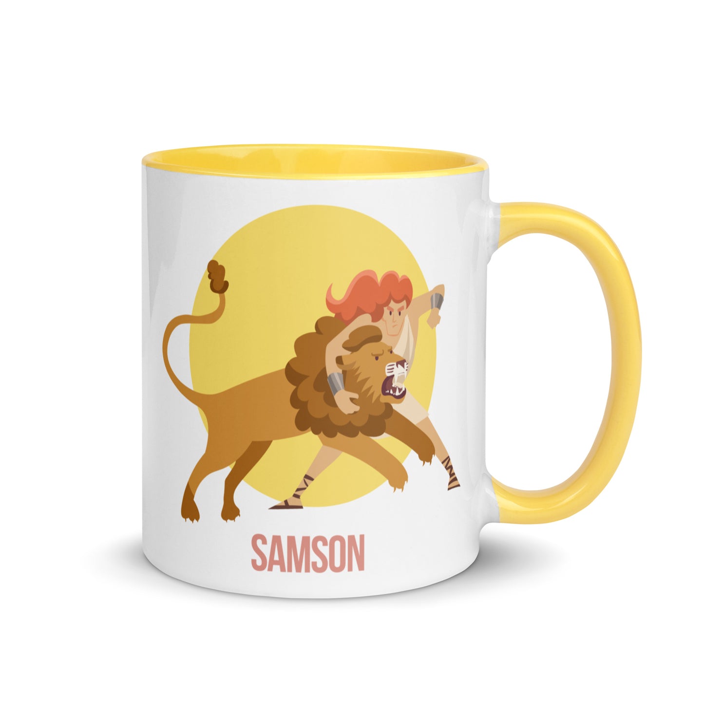Samson Mug with Color Inside