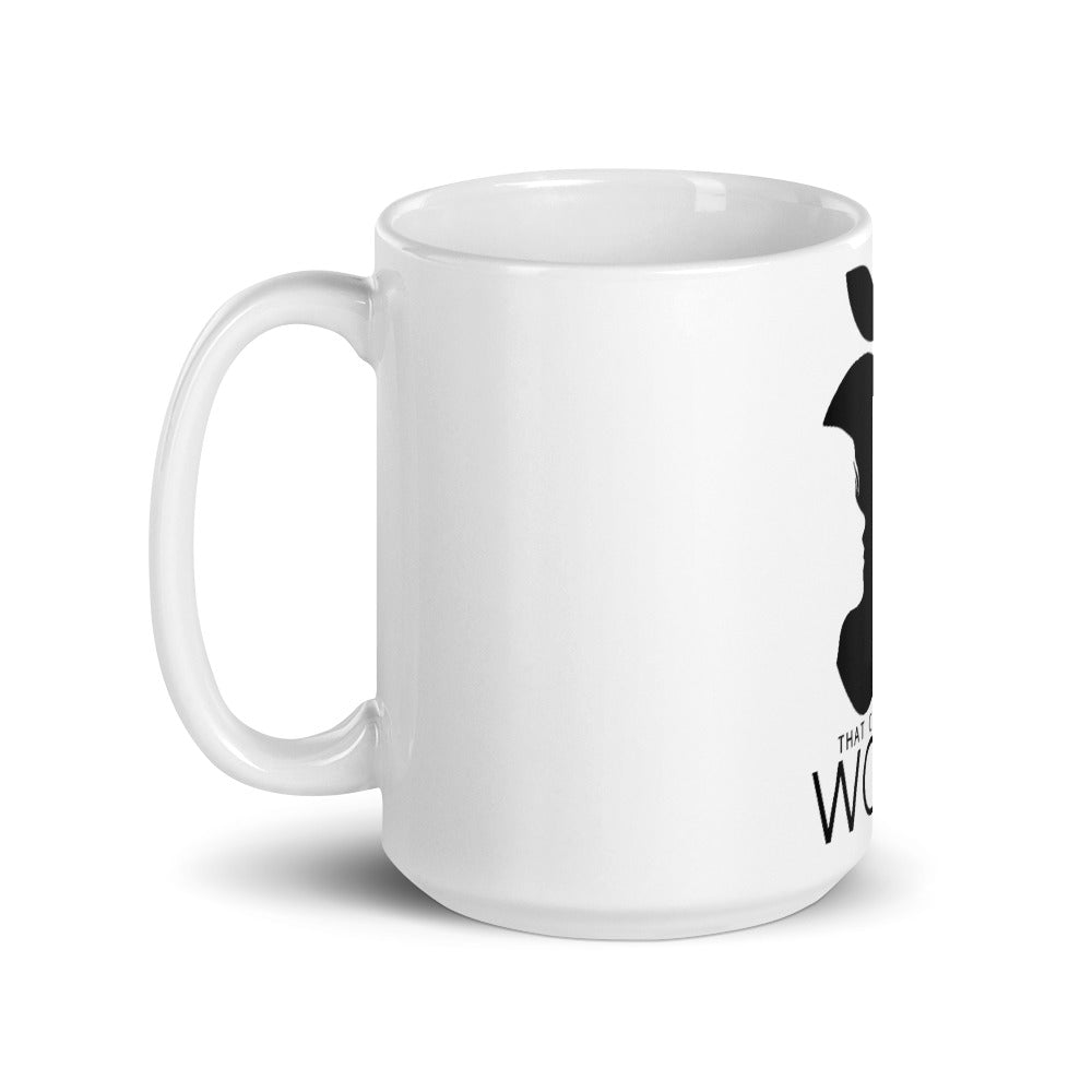 Bites That Changed the World White Glossy Mug