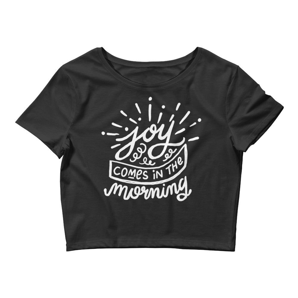 Joy Dark-Colored Women’s Crop Tee