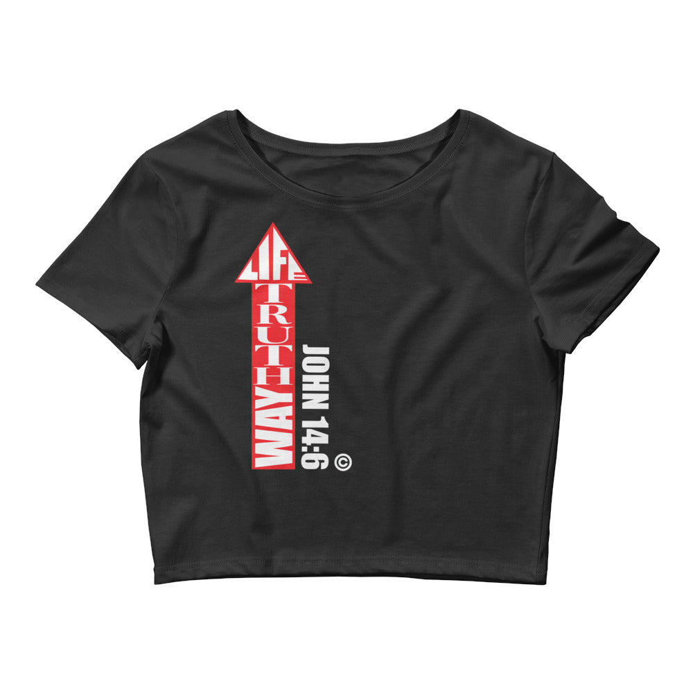 Way Truth Life Women’s Crop Tee