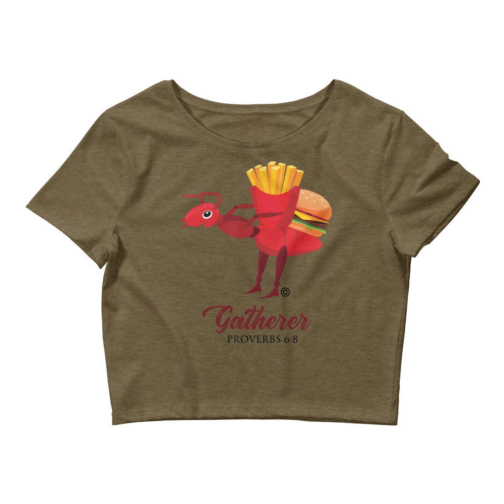Gatherer Women’s Crop Tee