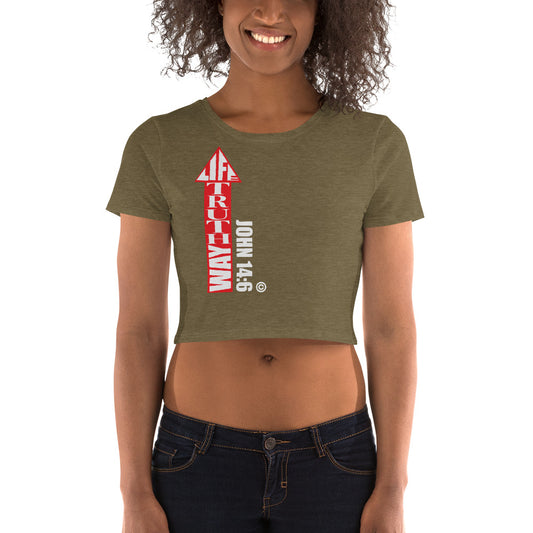 Way Truth Life Women’s Crop Tee