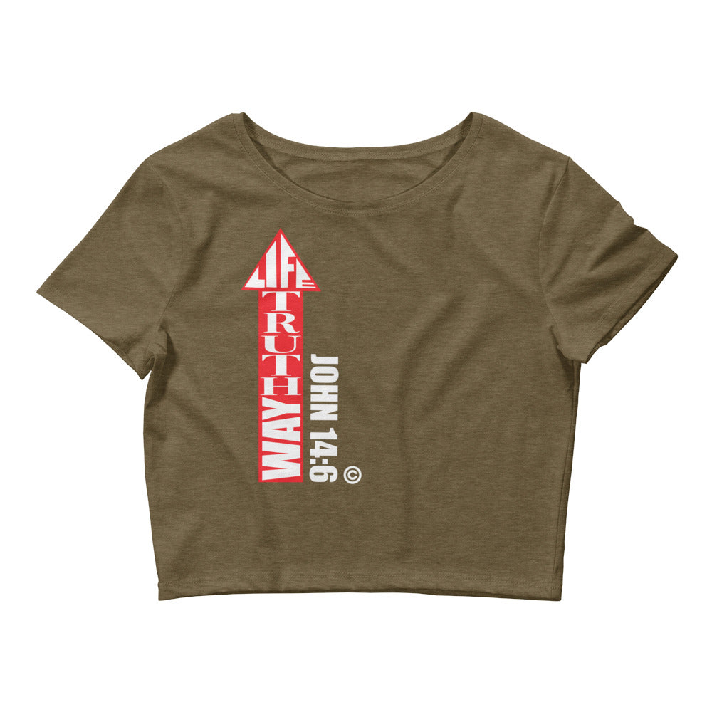 Way Truth Life Women’s Crop Tee