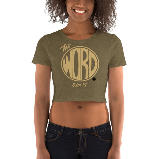 The Word Women’s Crop Tee