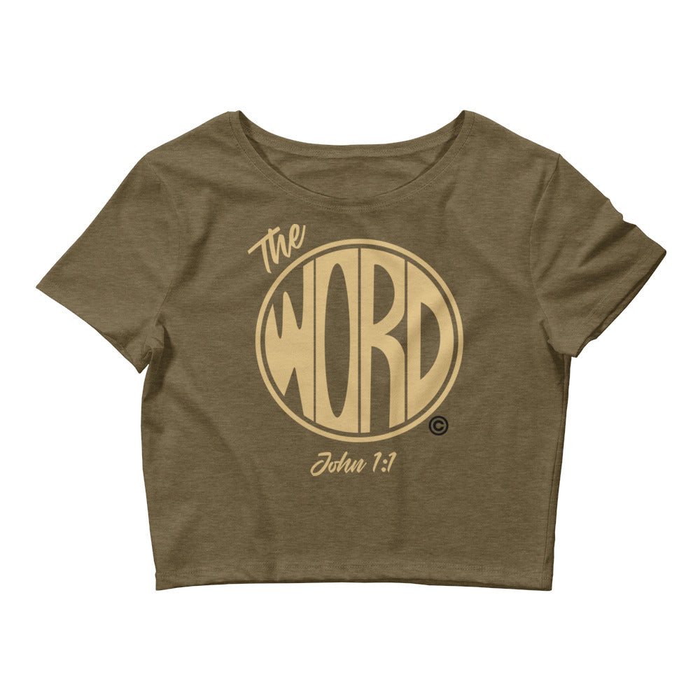 The Word Women’s Crop Tee