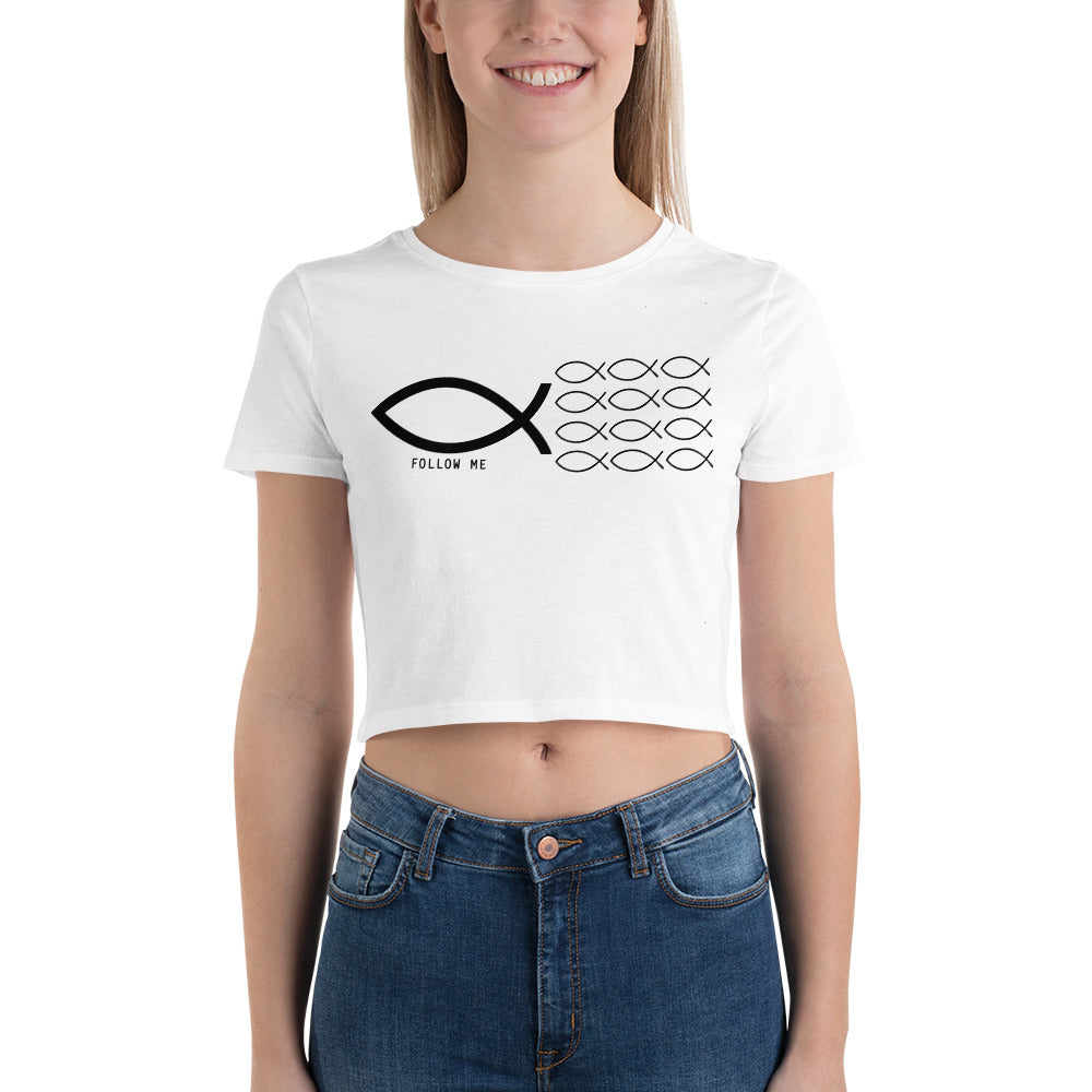 Follow Me Women’s Crop Tee