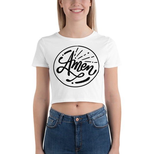 Amen! Women’s Crop Tee