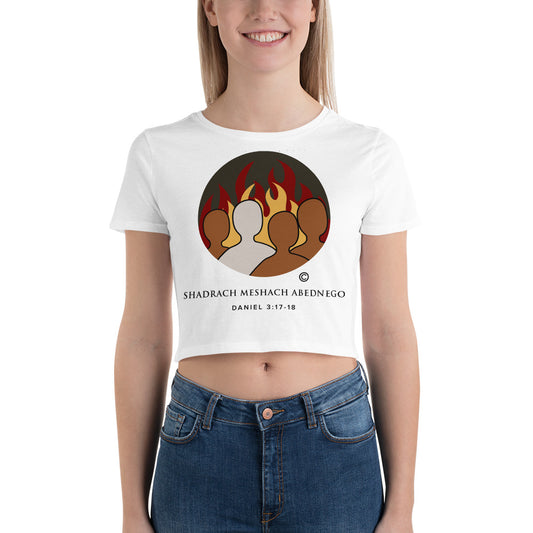 Daniel 3:17-18 Women’s Crop Tee