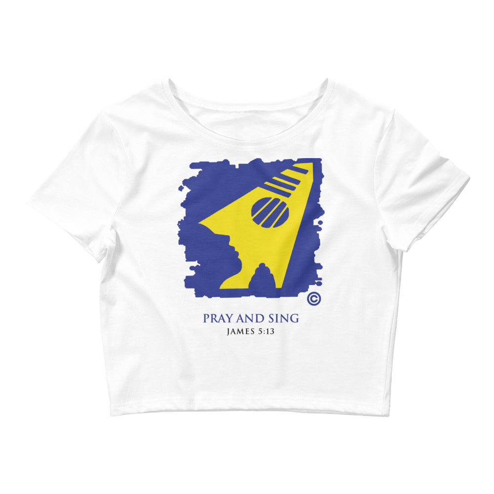 Pray and Sing Women’s Crop Tee