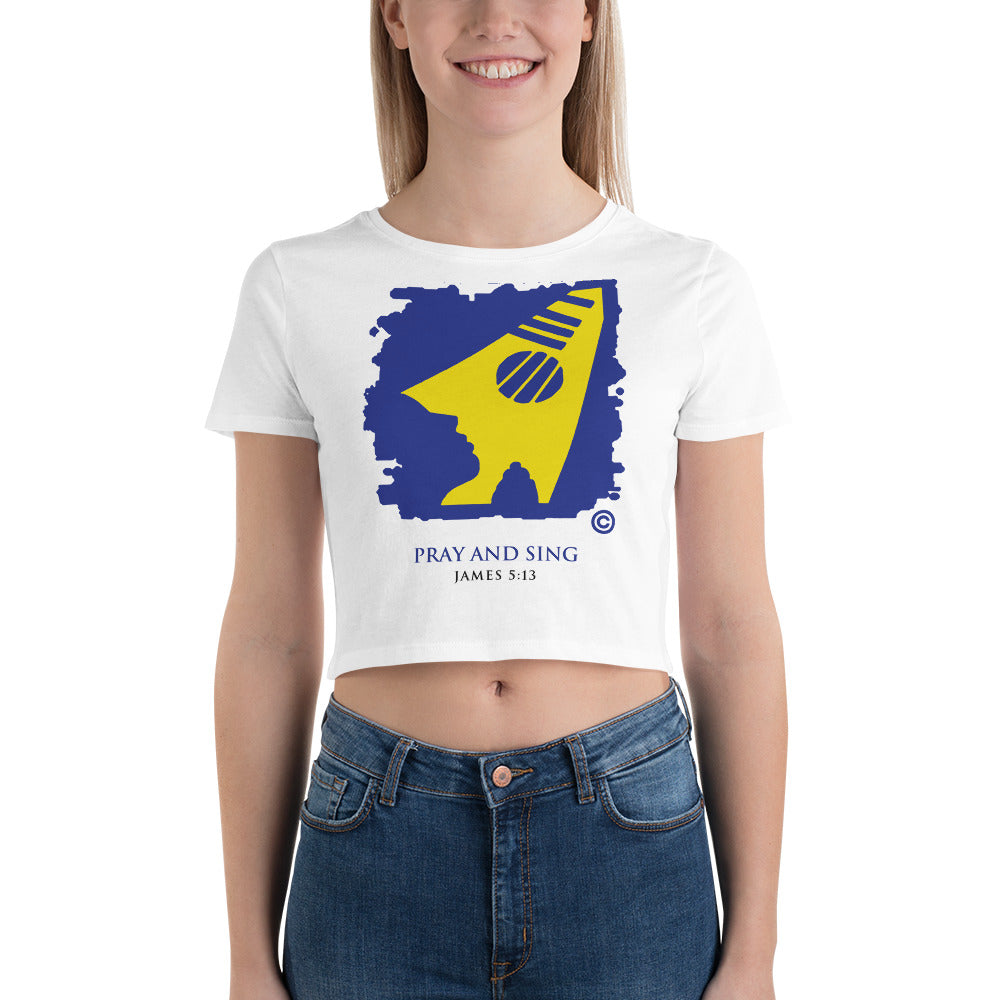 Pray and Sing Women’s Crop Tee