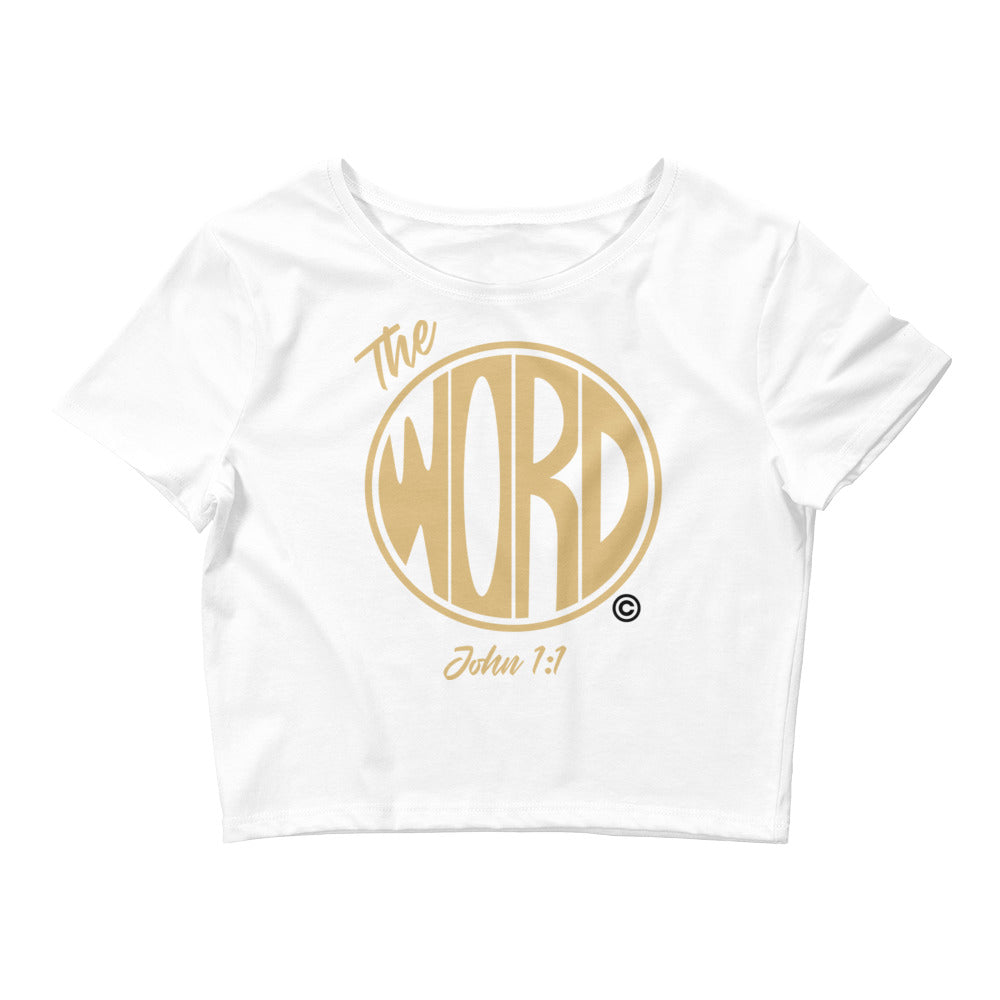 The Word Women’s Crop Tee