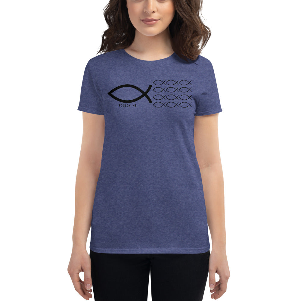 Follow Me (Light-Colored) Women's Short Sleeve T-shirt