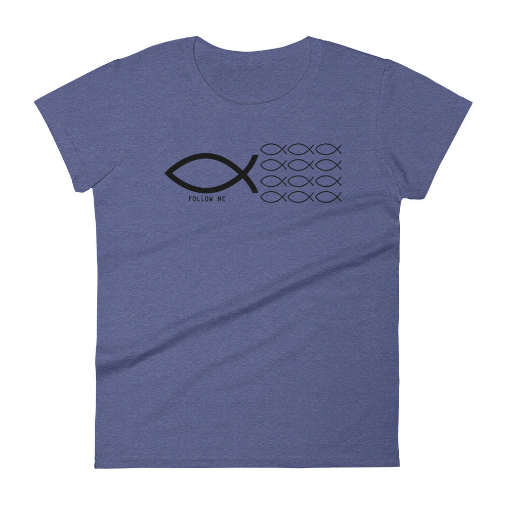 Follow Me (Light-Colored) Women's Short Sleeve T-shirt